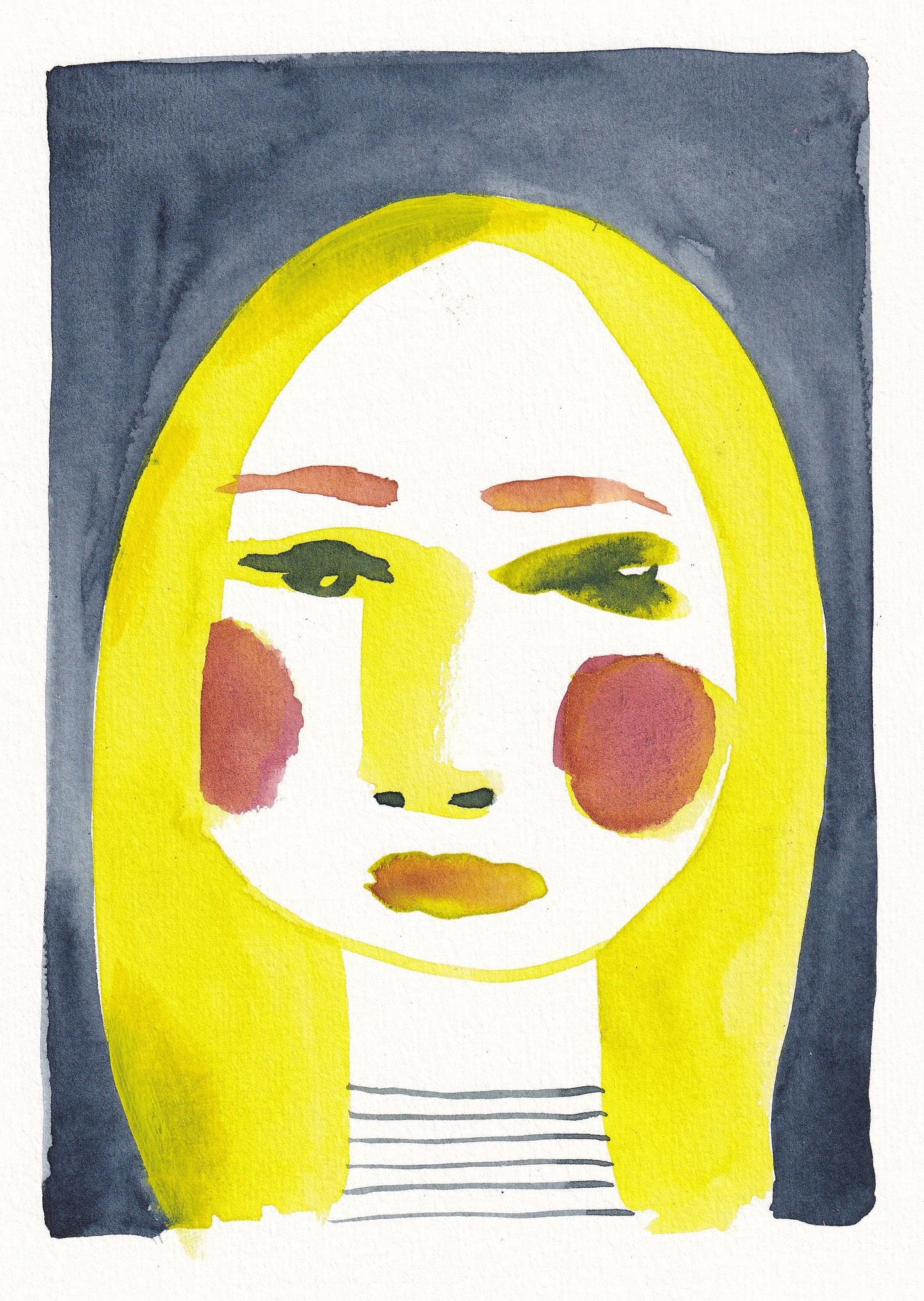 Portrait - original artwork A5