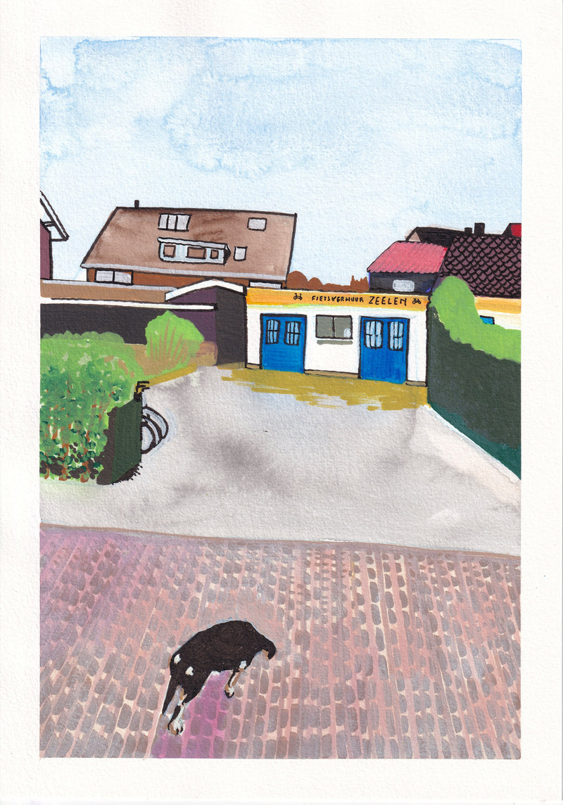 Fietsverhuur Zeelen met Kapitein Muis - Paintcember #015