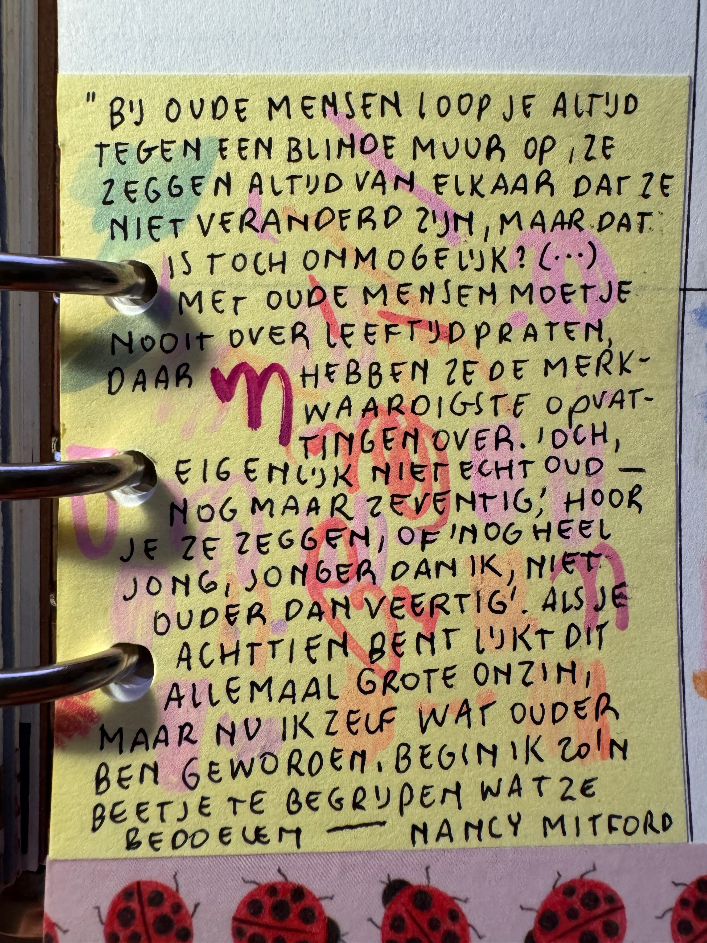 Een quote voor de youngsters (van hart)