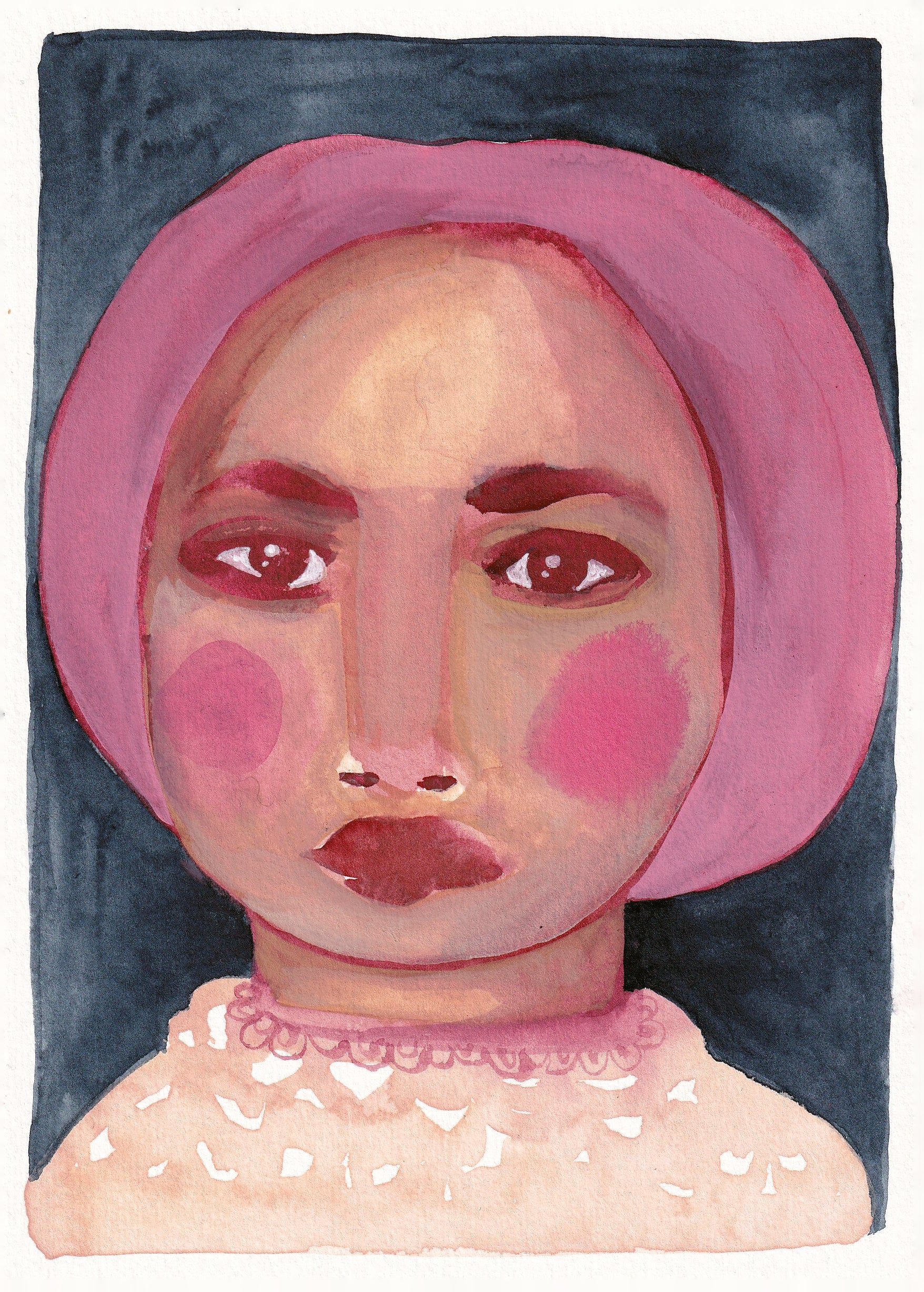 Portrait #070 - original artwork A5