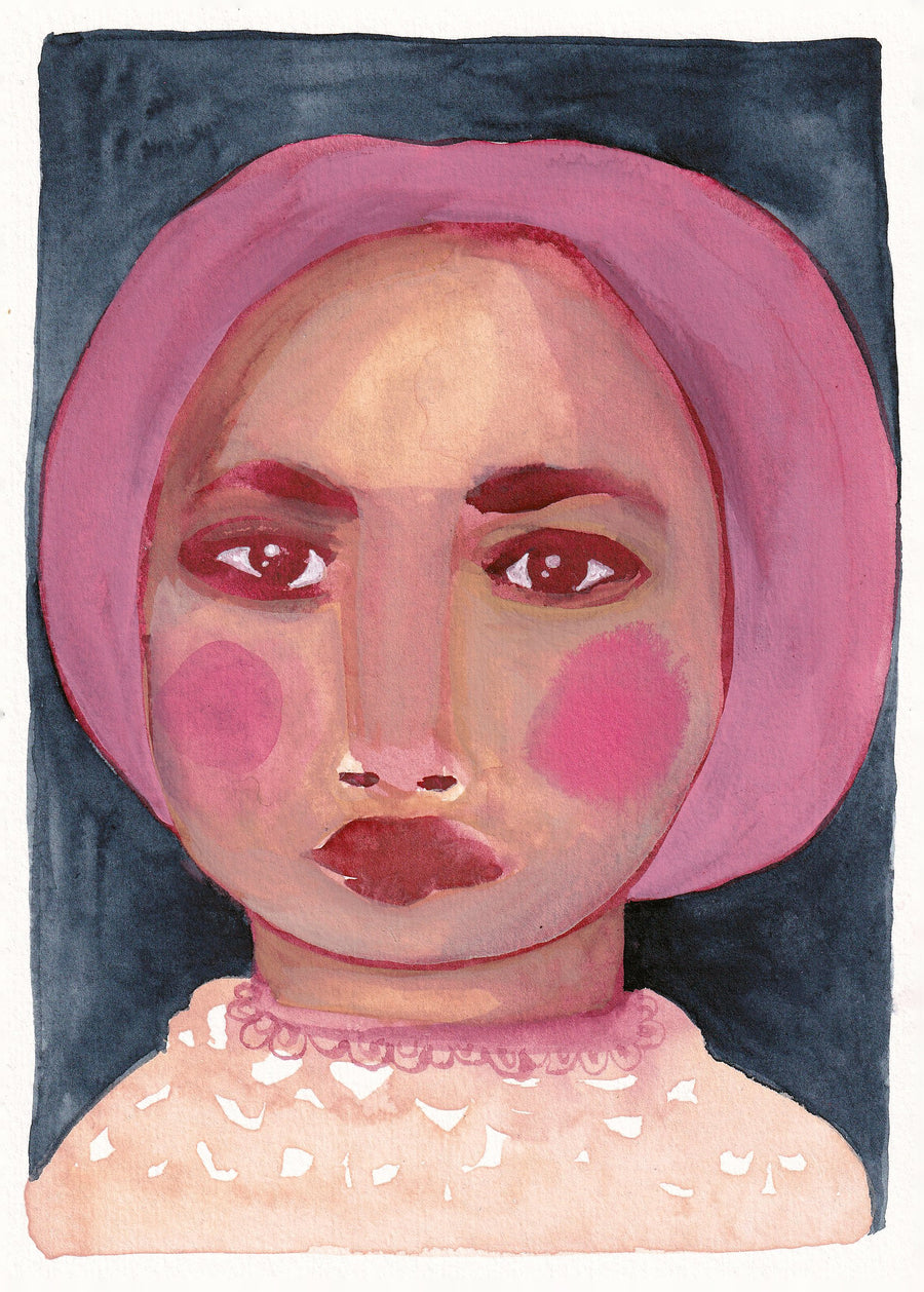 Portrait #070 - original artwork A5