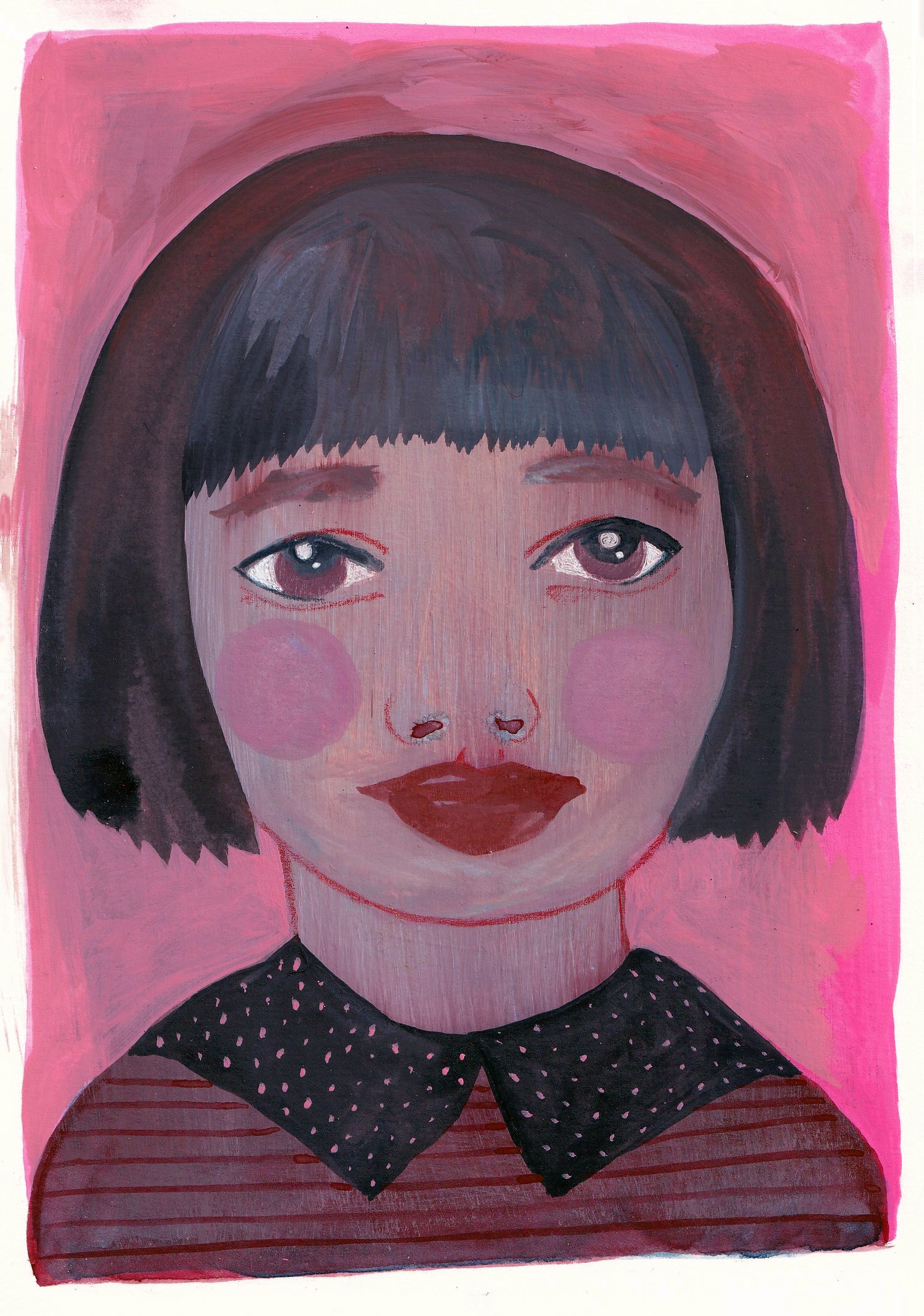 Portrait - original artwork A5
