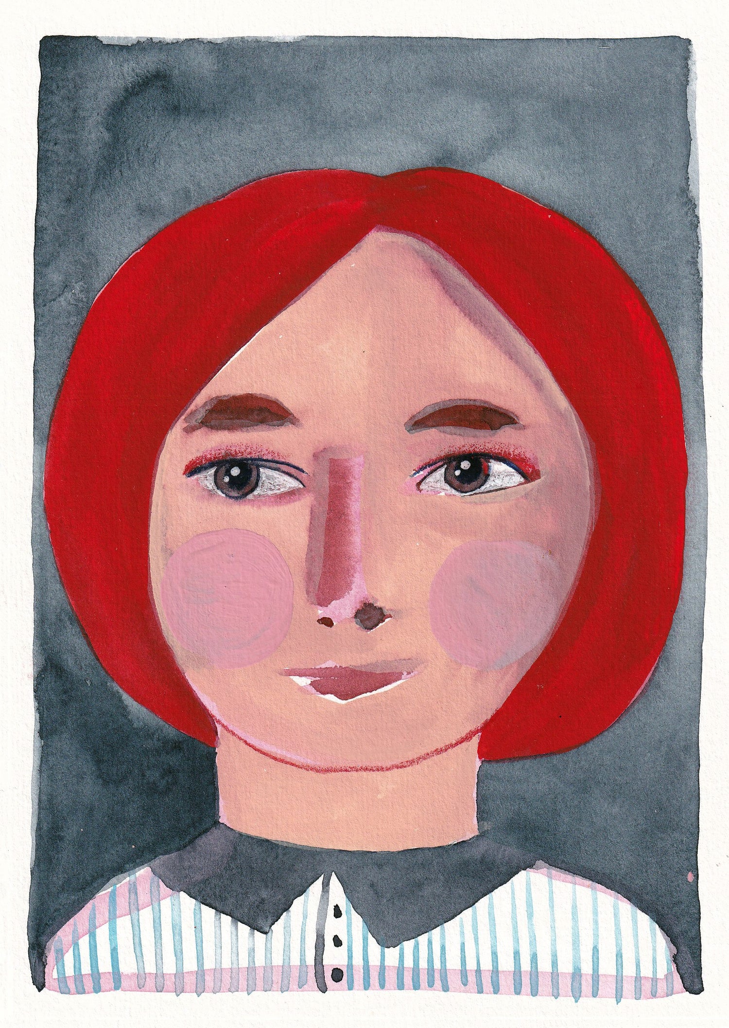 Portrait - original artwork A5
