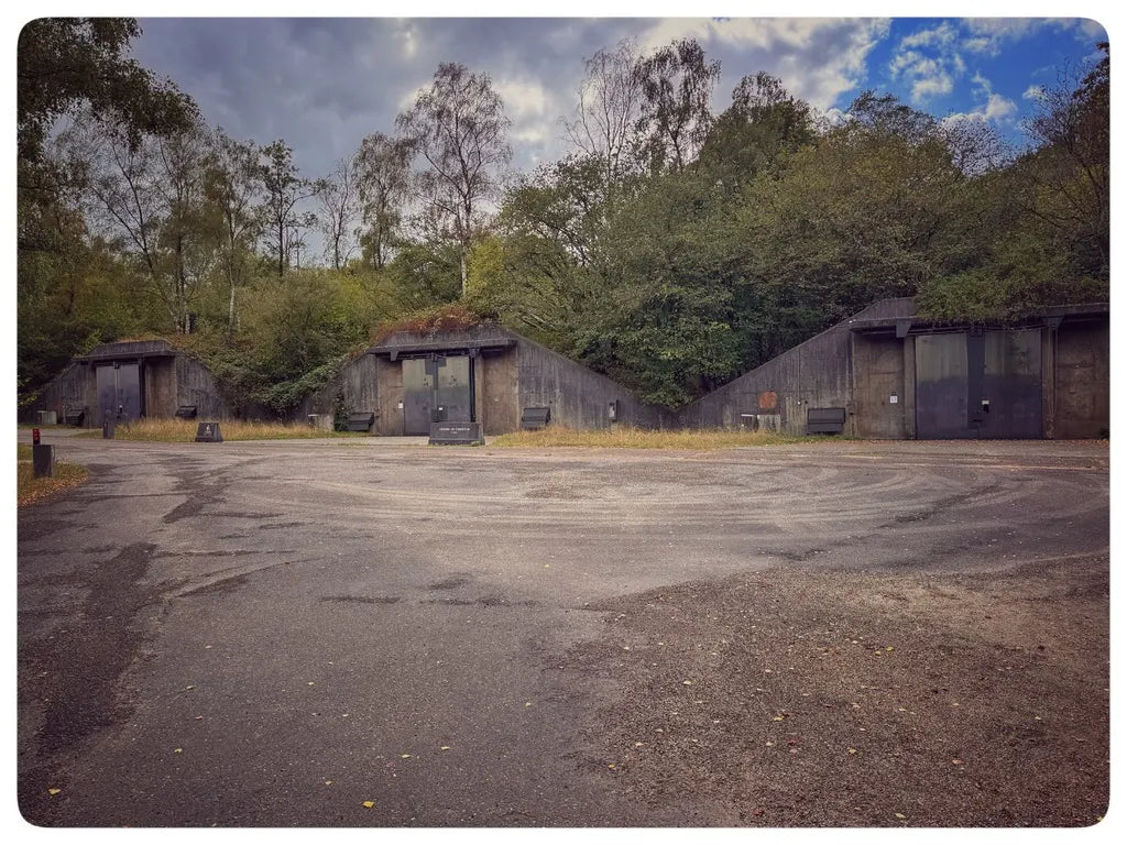 Oude munitiebunkers in Soesterberg