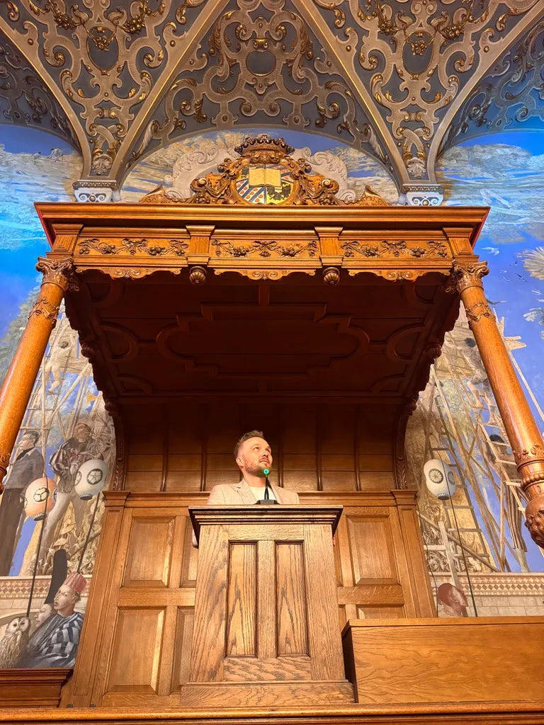 Arjen Lubach in de aula