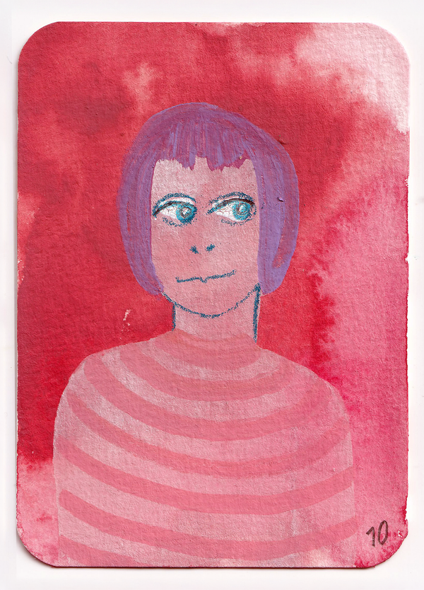ACEO #014: Big Sister 010 - original trading card