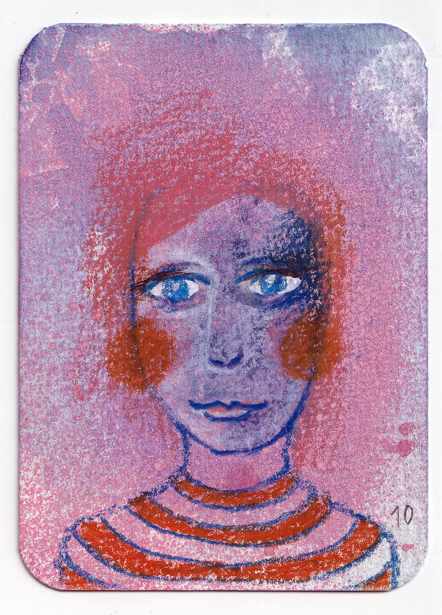 ACEO #017: It's A Mood 001 - original trading card