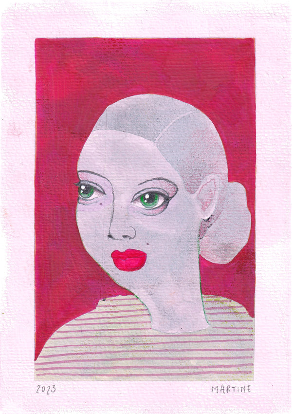 Portrait - original artwork A5