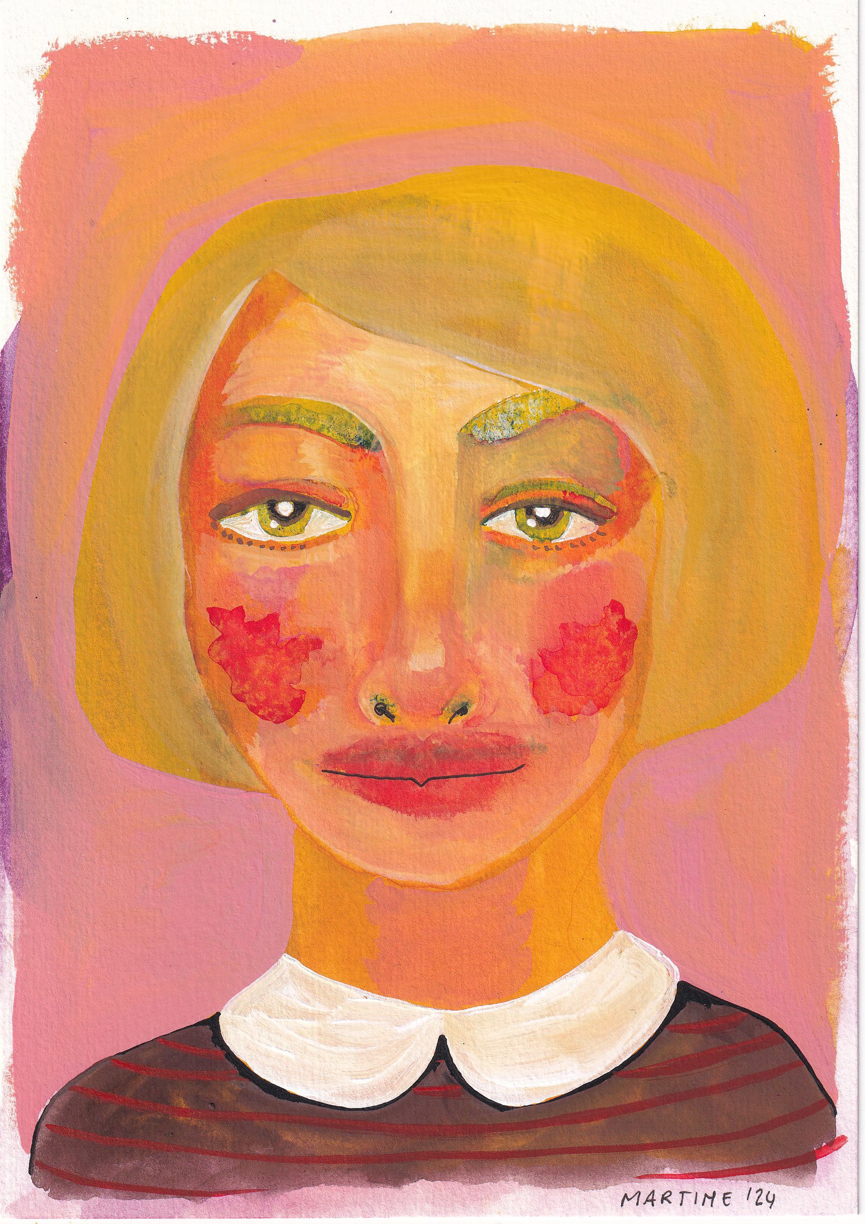 Portrait - original artwork A5