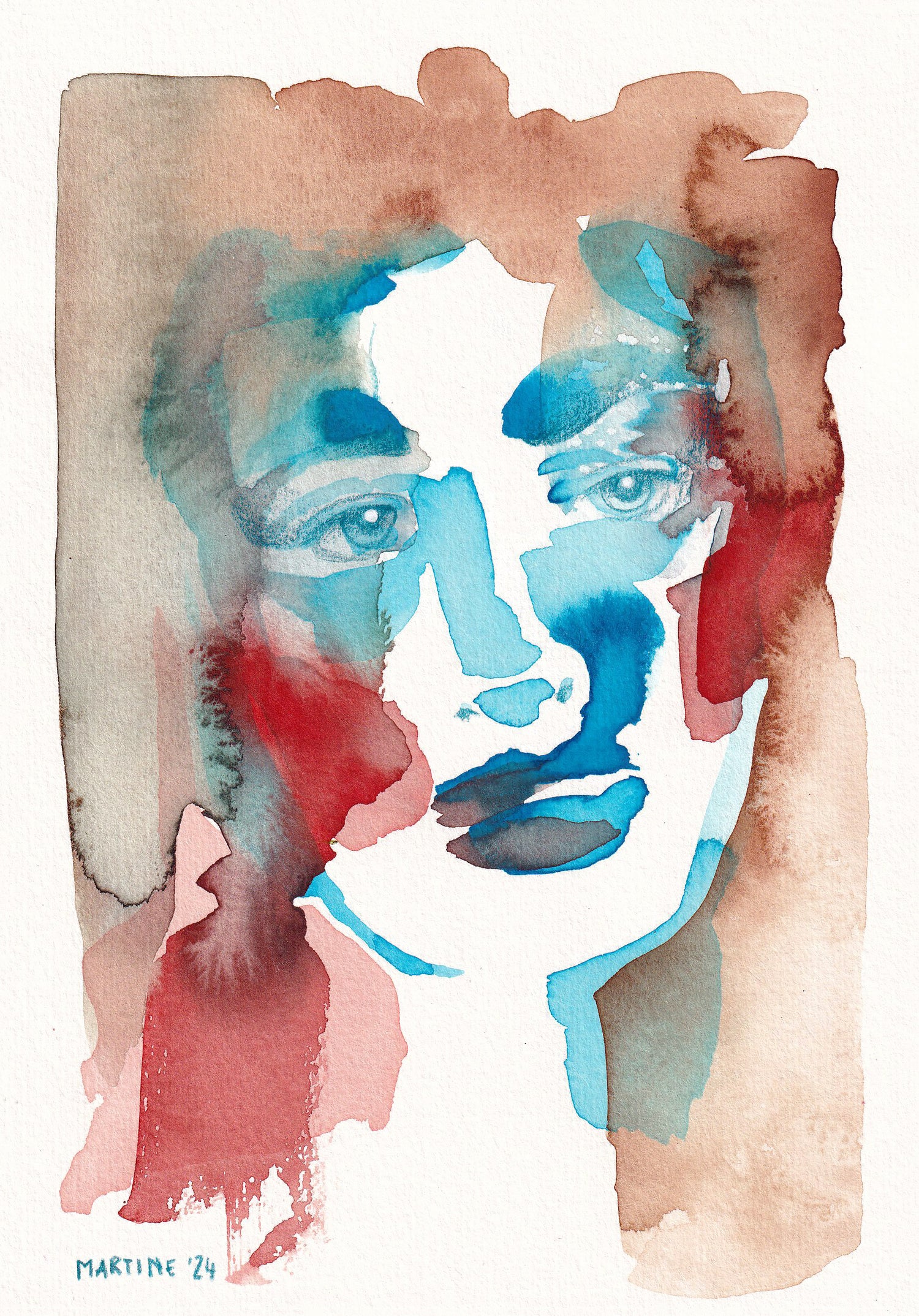 Portrait - original artwork A5