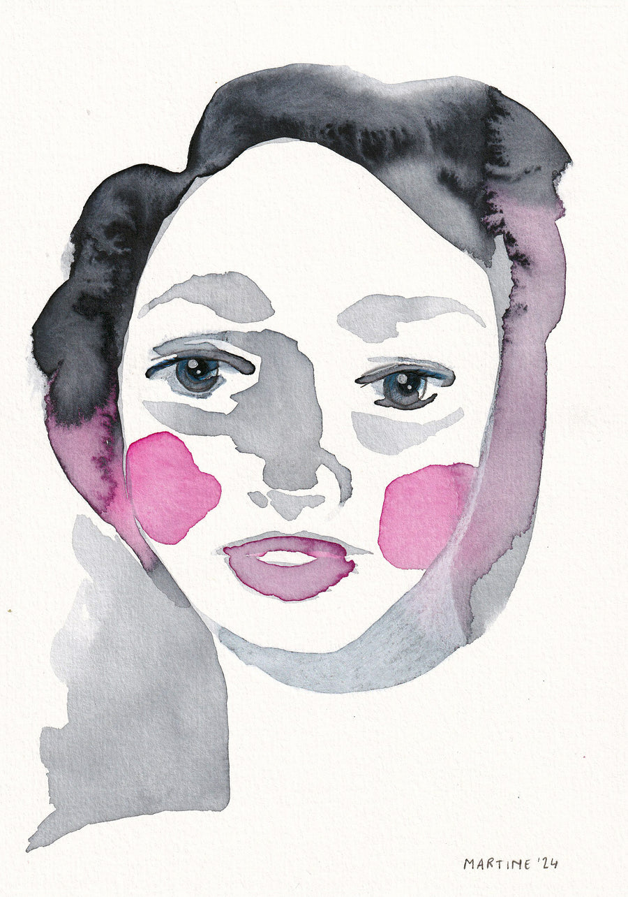 Portrait - original artwork A5