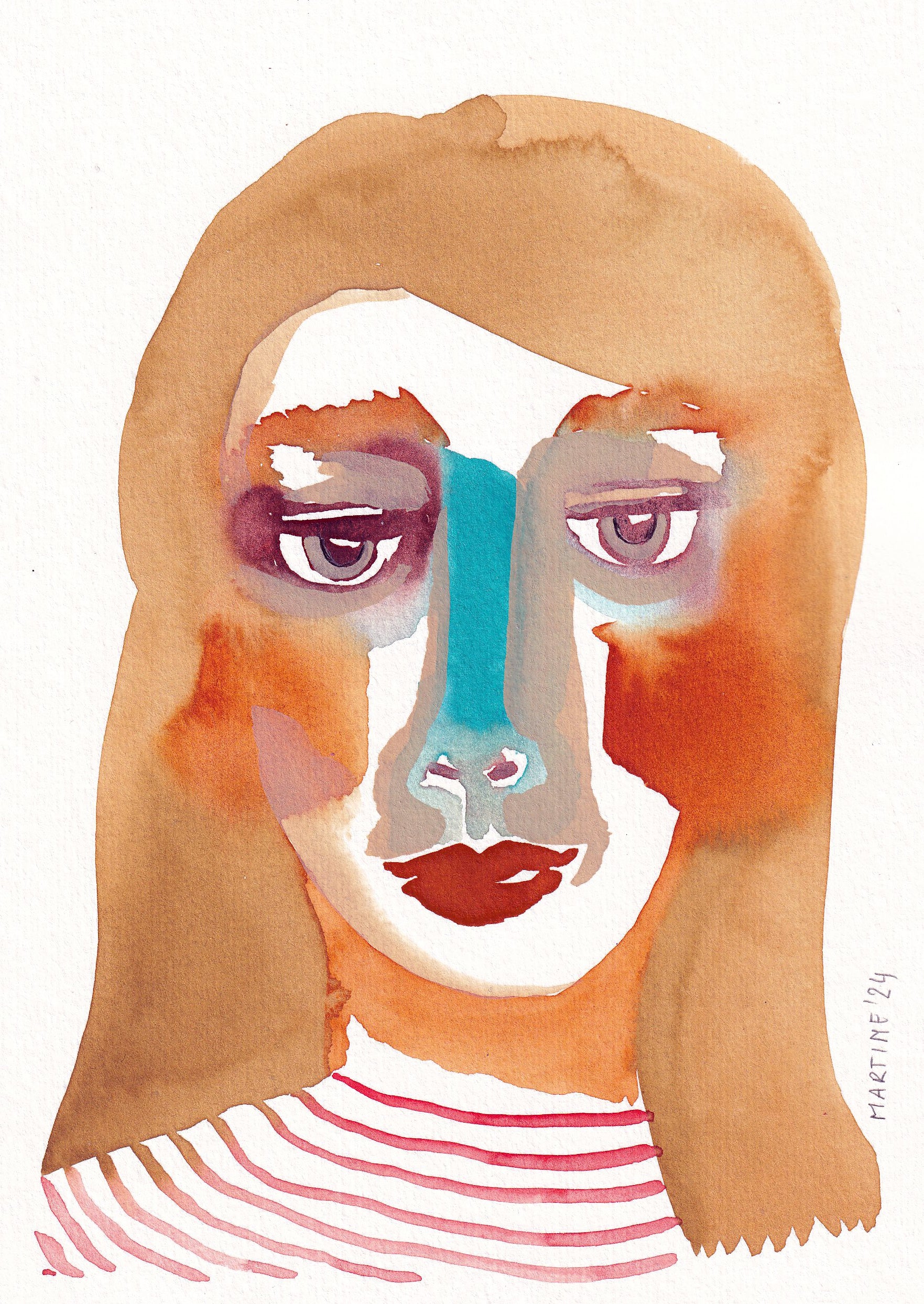 zeegezichten 05/18 (original artwork A5)