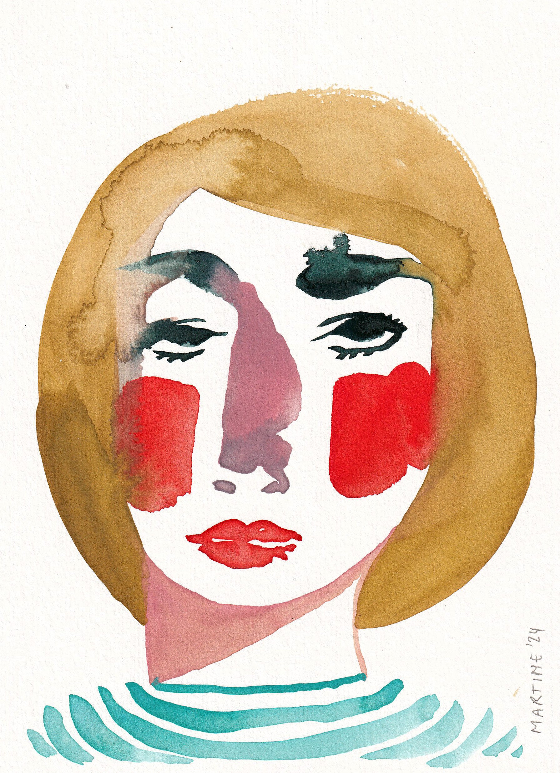 zeegezichten 08/18 (original artwork A5)