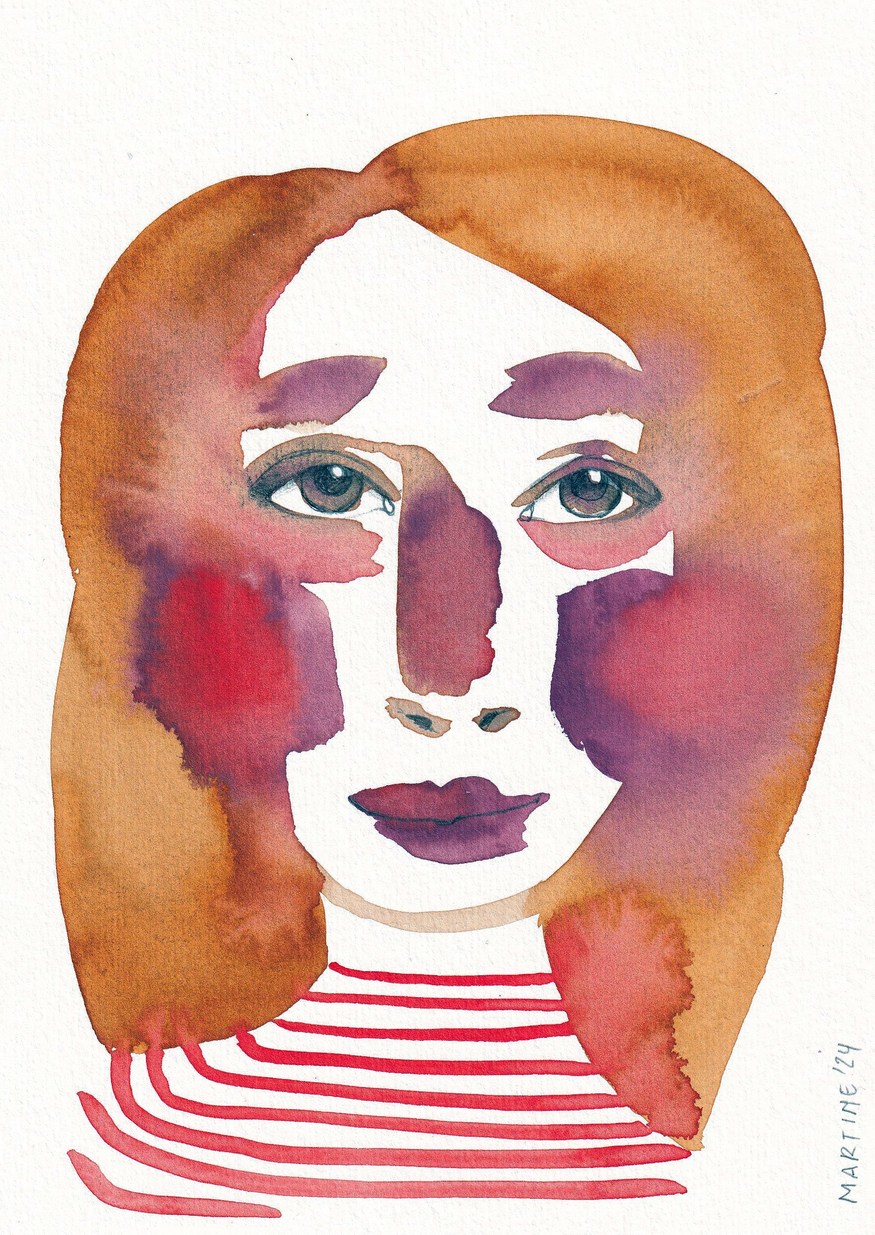 zeegezichten 12/18 (original artwork A5)