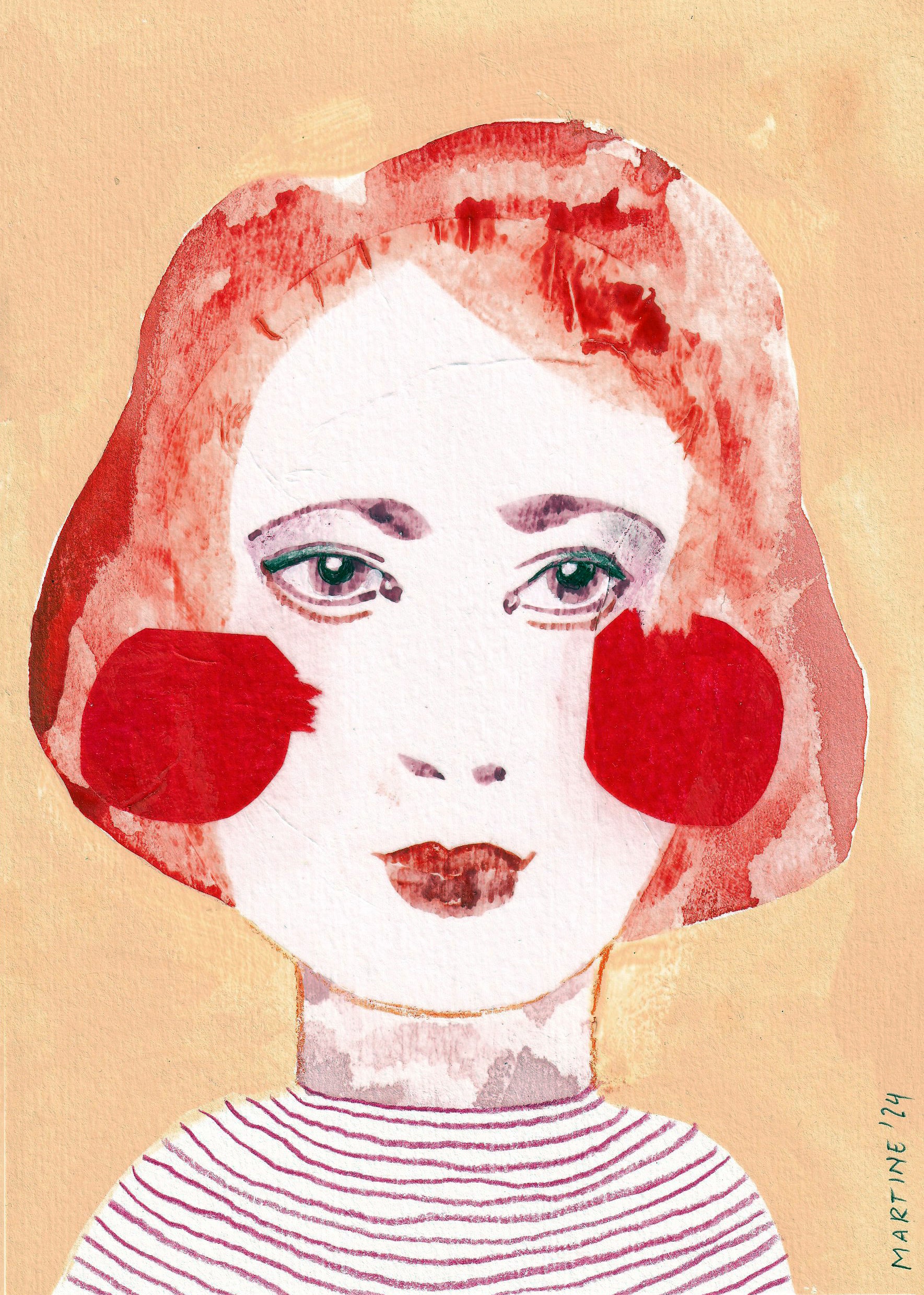 zeegezichten 15/18 (original artwork A5)