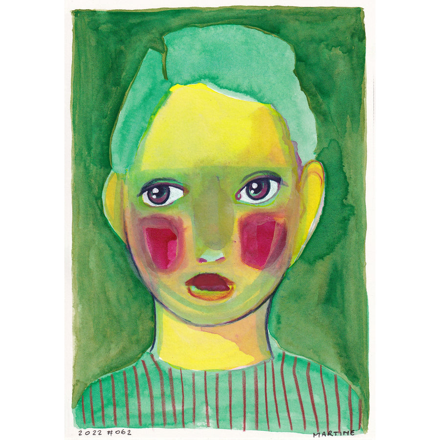 • Portrait #062 - original artwork A5