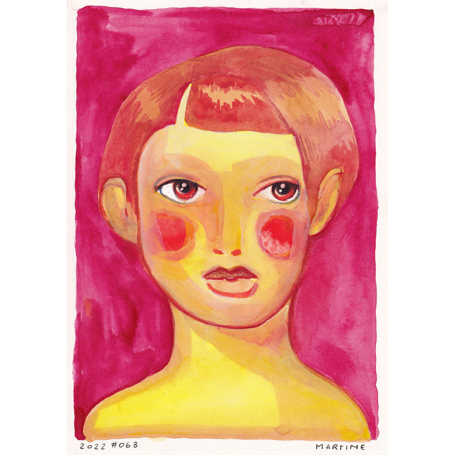 • Portrait #063 - original artwork A5