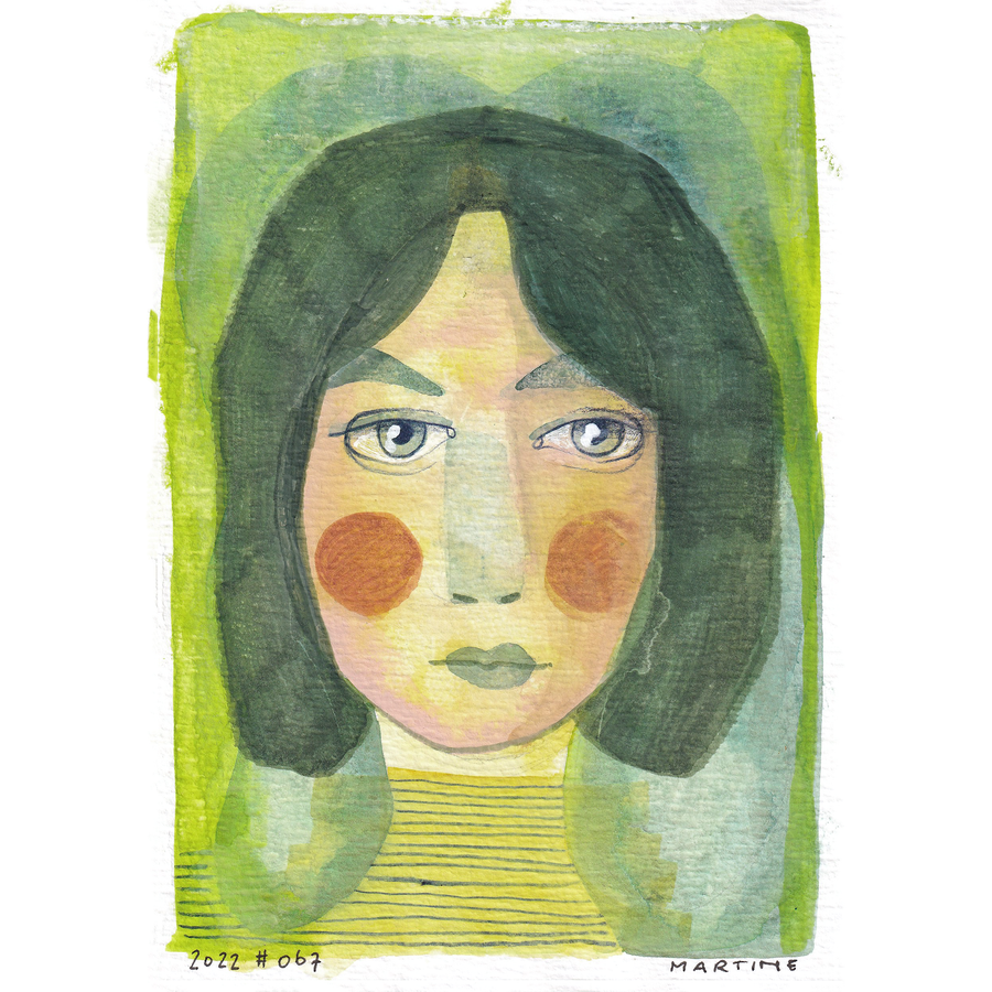 Portrait #067 - original artwork