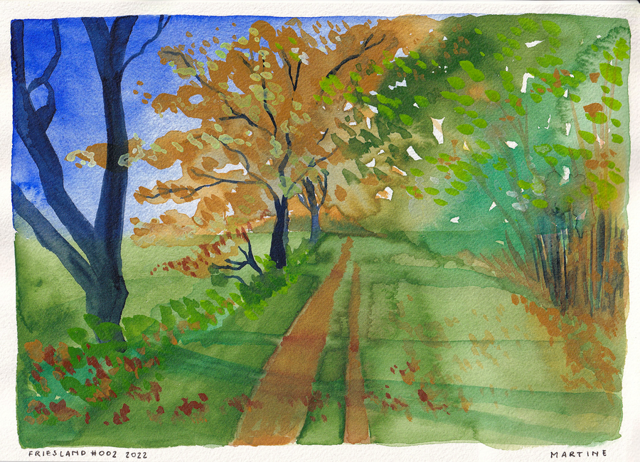 • Friesland #002 - original artwork A4