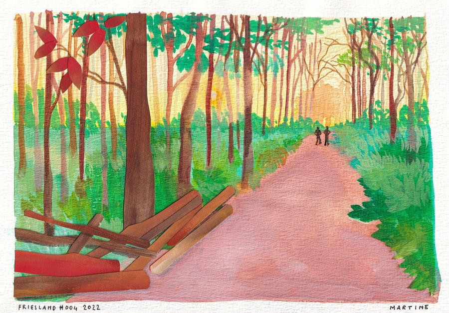 • Friesland #004 - original artwork A4