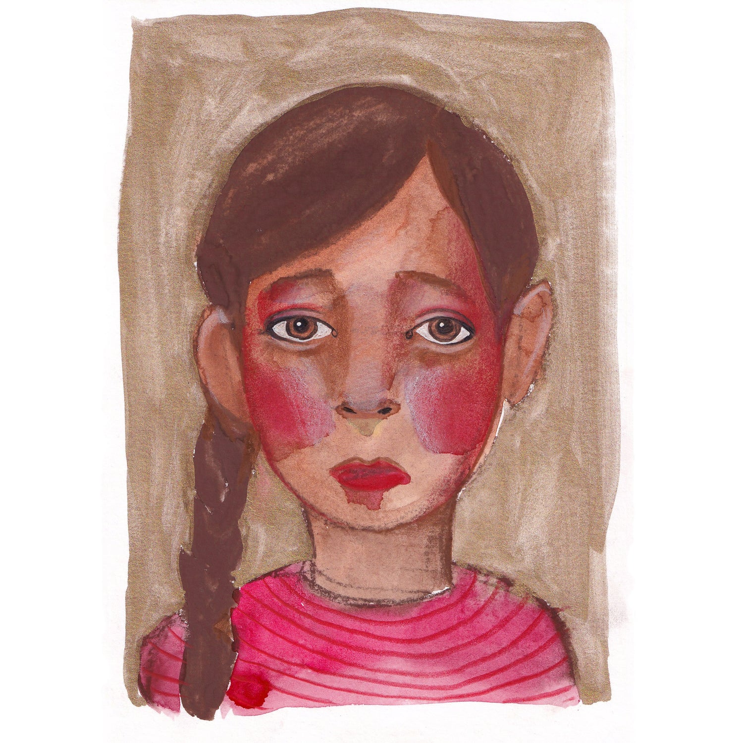 • Portrait #053 - original artwork A5