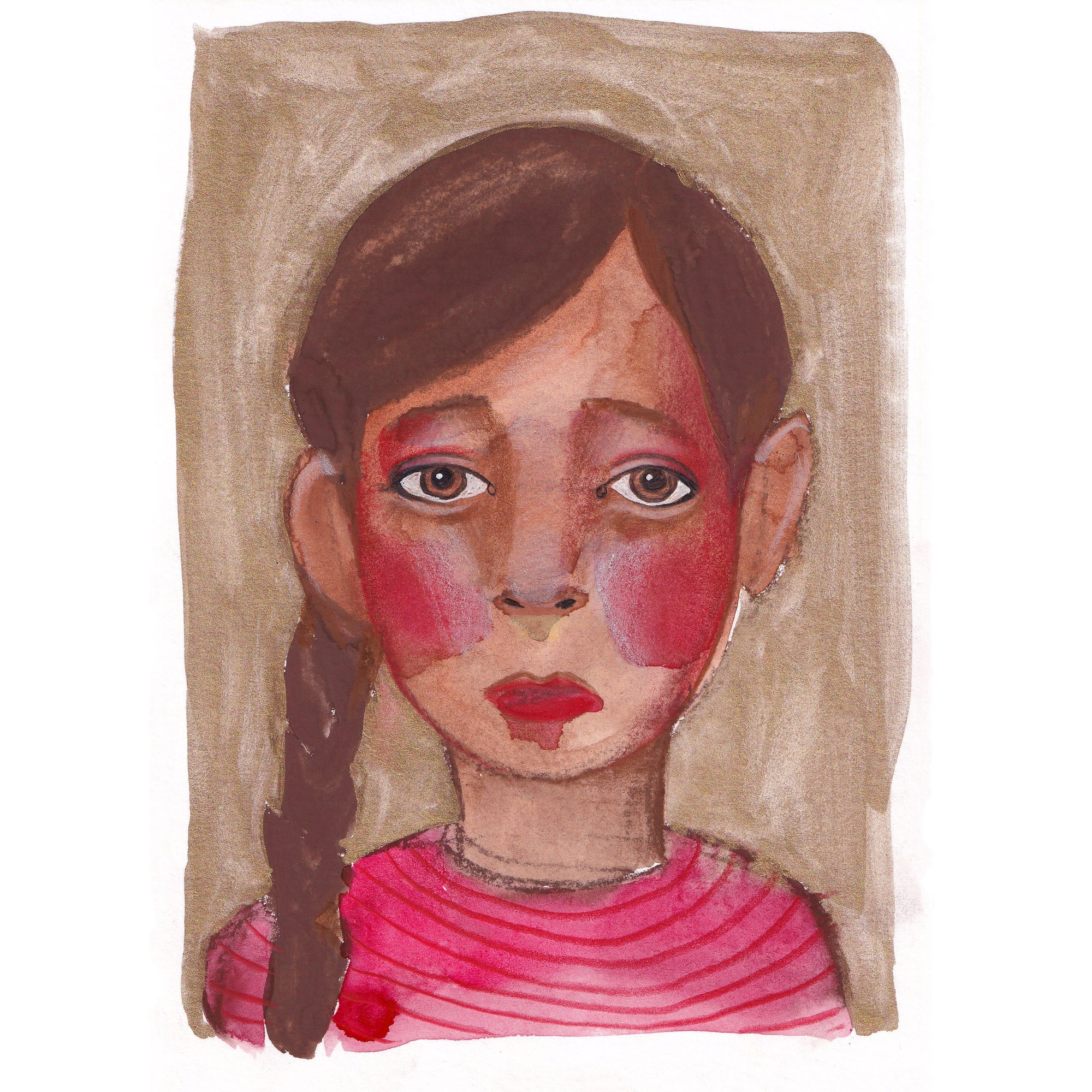 • Portrait #053 - original artwork A5