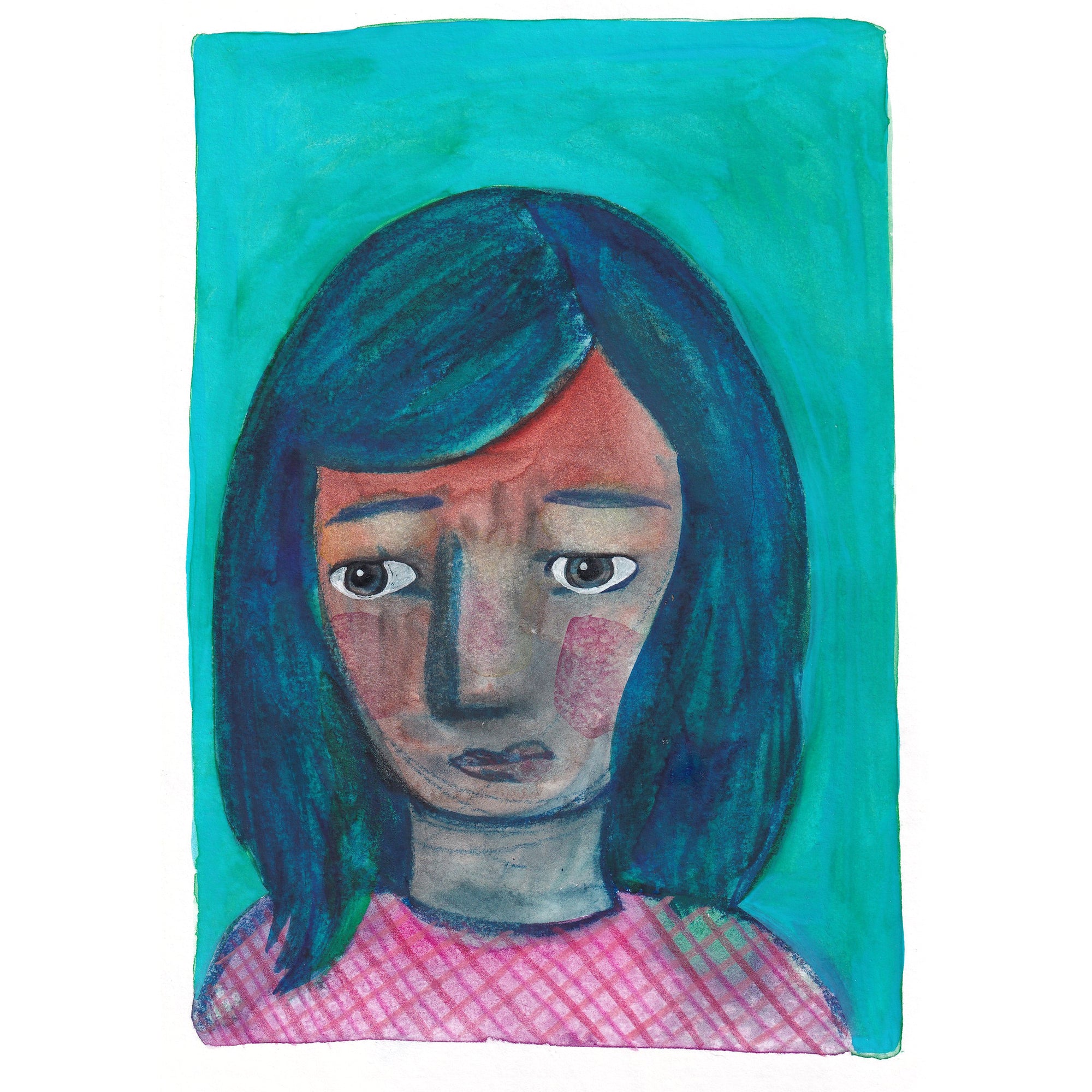 Portrait #056 - original artwork A5